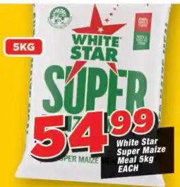 OK Grocer White Star Super Maize Meal offer