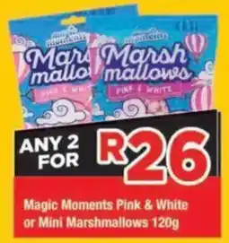 OK Grocer Magic Moments Pink & White Marshmallows offer
