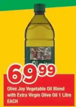 OK Grocer Olive Joy Vegetable Oil Blend with Extra Virgin Olive Oil offer