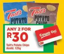 OK Grocer Tait's Potato Chips offer