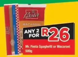 OK Grocer Mr. Pasta Spaghetti or Macaroni offer