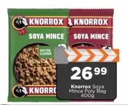 Check Star Knorrox Soya Mince offer