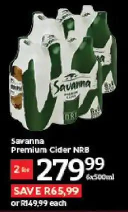 Oxford Freshmarket Savanna Premium Cider NRB offer