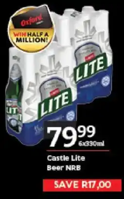 Oxford Freshmarket Castle Lite Beer NRB offer