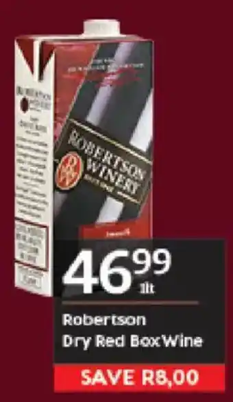 Robertson Dry Red Box Wine