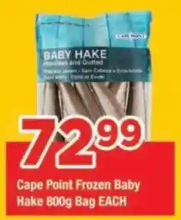 OK Grocer Cape Point Frozen Baby Hake offer