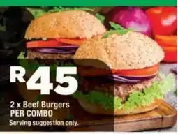 OK Grocer Beef Burgers offer