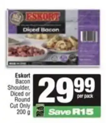 Eskort Diced Bacon