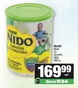 Spar Nestlé Nido 3+ Growth Milk offer