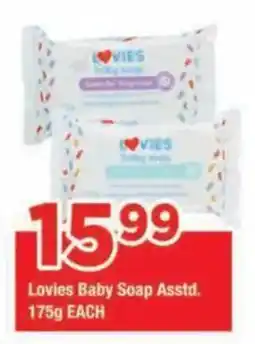 OK Grocer Lovies Baby Soap Assorted offer