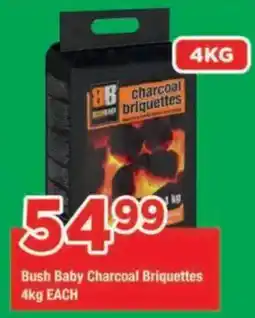 OK Grocer Bush Baby Charcoal Briquettes offer