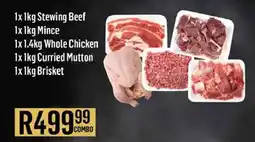 Bluff Meat Supply Stewing Beef Mince Whole Chicken Curried Mutton Brisket offer