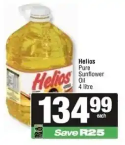 Spar Helios Pure Sunflower Oil offer
