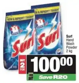 Spar Surf Hand Wash Powder offer