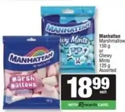 Spar Manhattan Marshmallows or Chewy Mints Assorted offer
