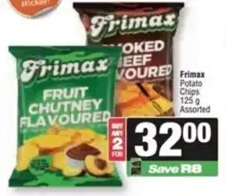 Spar Frimax Potato Chips Assorted offer