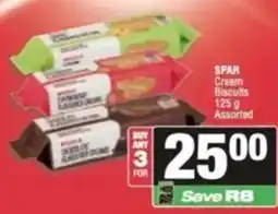Spar SPAR Cream Biscuits Assorted offer