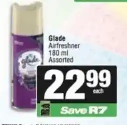 Spar Glade Airfreshener Assorted offer