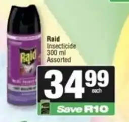 Spar Raid Insecticide Assorted offer