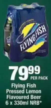 OK Liquor Flying Fish Pressed Lemon Flavoured Beer offer
