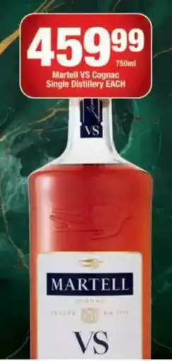 OK Liquor Martell VS Cognac offer