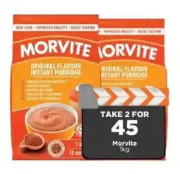 Check Star Morvite Original Flavour Instant Porridge offer