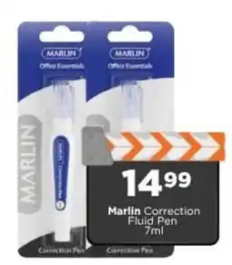 Check Star Marlin Correction Fluid Pen offer