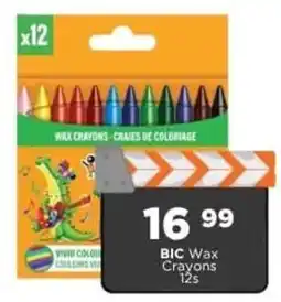 Check Star BIC Wax Crayons offer