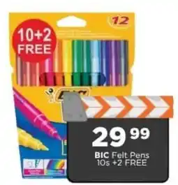 Check Star BIC Felt Pens offer