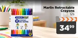 Check Star Marlin Retractable Crayons offer
