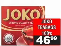 Advance Cash n Carry Joko Teabags offer