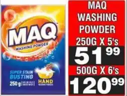Advance Cash n Carry Maq washing powder offer