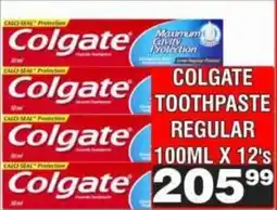 Advance Cash n Carry Colgate Toothpaste Regular offer