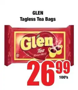 Boxer GLEN Tagless Tea Bags offer