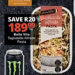 Checkers Bella Vita Tagliatelle Alfredo Pasta offer