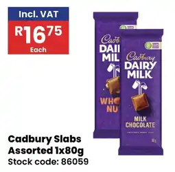 Africa Cash and Carry Cadbury Slabs Assorted offer