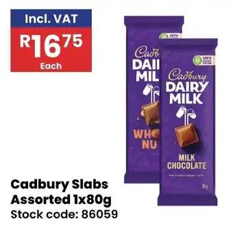 Cadbury Slabs Assorted
