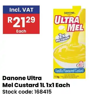 Danone Ultra Mel Custard