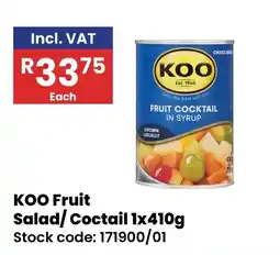 Africa Cash and Carry KOO Fruit Salad/Coctail offer