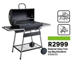 Leroy Merlin Naterial Talos Trolley Bbq offer