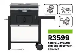 Leroy Merlin Naterial Centaurus Beta Bbq Trolley offer