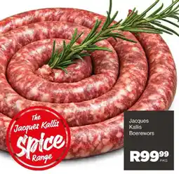 Save Jacques Kallis Boerewors offer