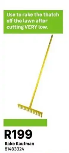 Leroy Merlin Rake Kaufman offer