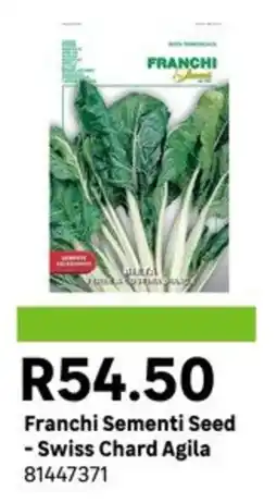 Leroy Merlin Franchi Sementi Seed - Swiss Chard Agila offer