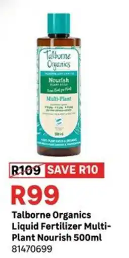Leroy Merlin Talborne Organics Liquid Fertilizer Multi-Plant Nourish offer