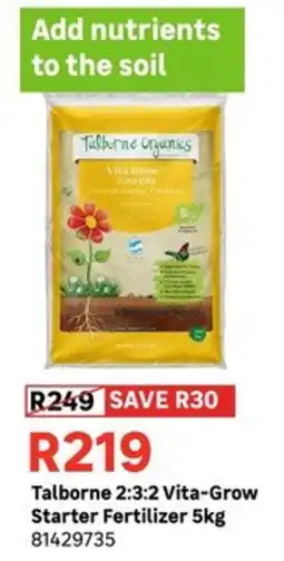 Leroy Merlin Talborne 2:3:2 Vita-Grow Starter Fertilizer offer