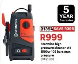 Leroy Merlin Sterwins high pressure cleaner st1 offer