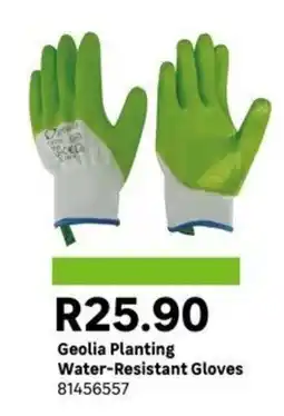 Leroy Merlin Geolia Planting Water-Resistant Gloves offer