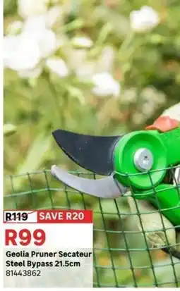 Leroy Merlin Geolia Pruner Secateur offer