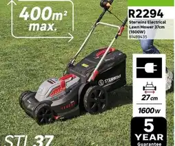 Leroy Merlin Sterwins Electrical Lawn Mower 37cm offer